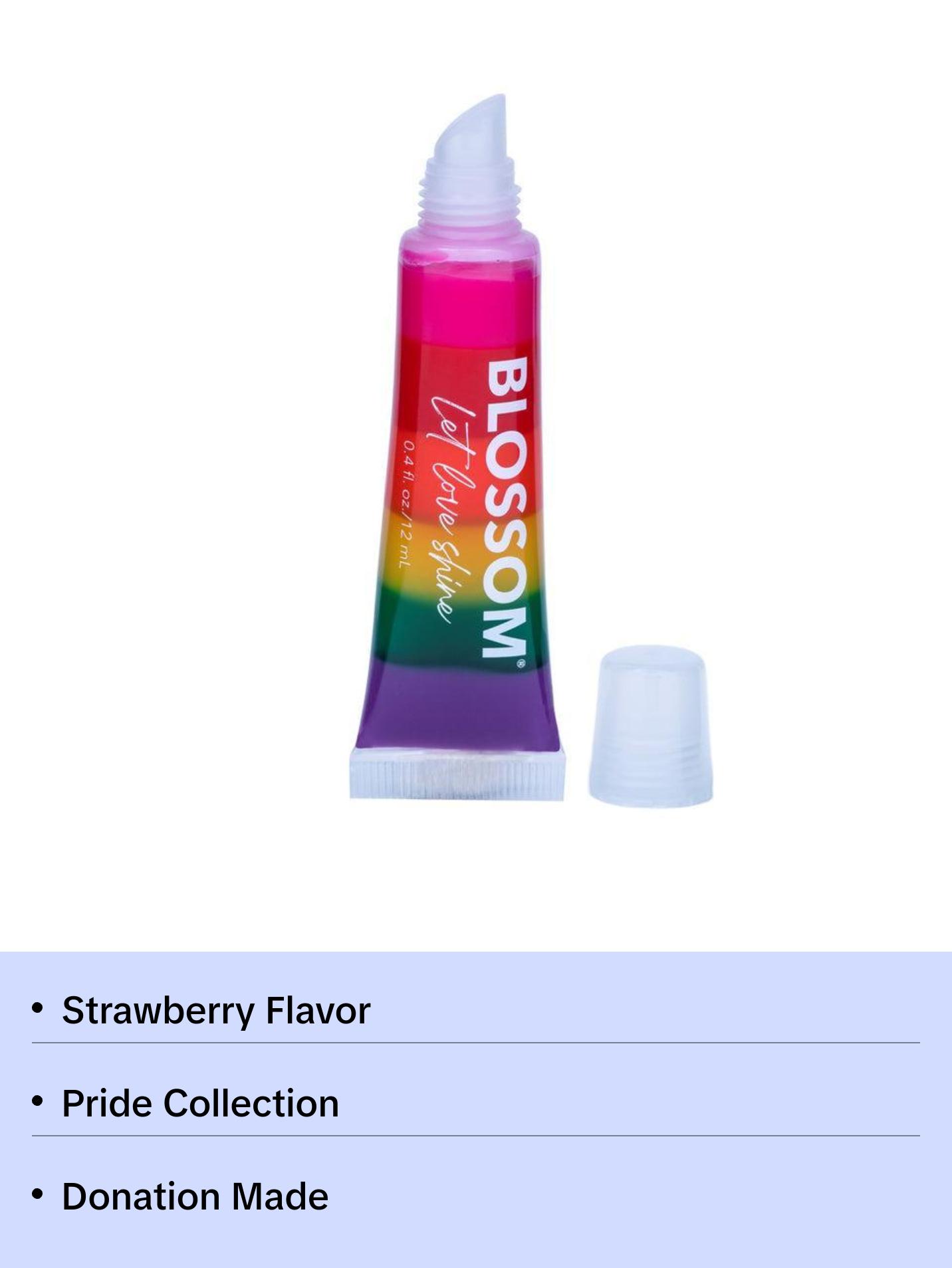 Let Love Shine Rainbow Lip Gloss