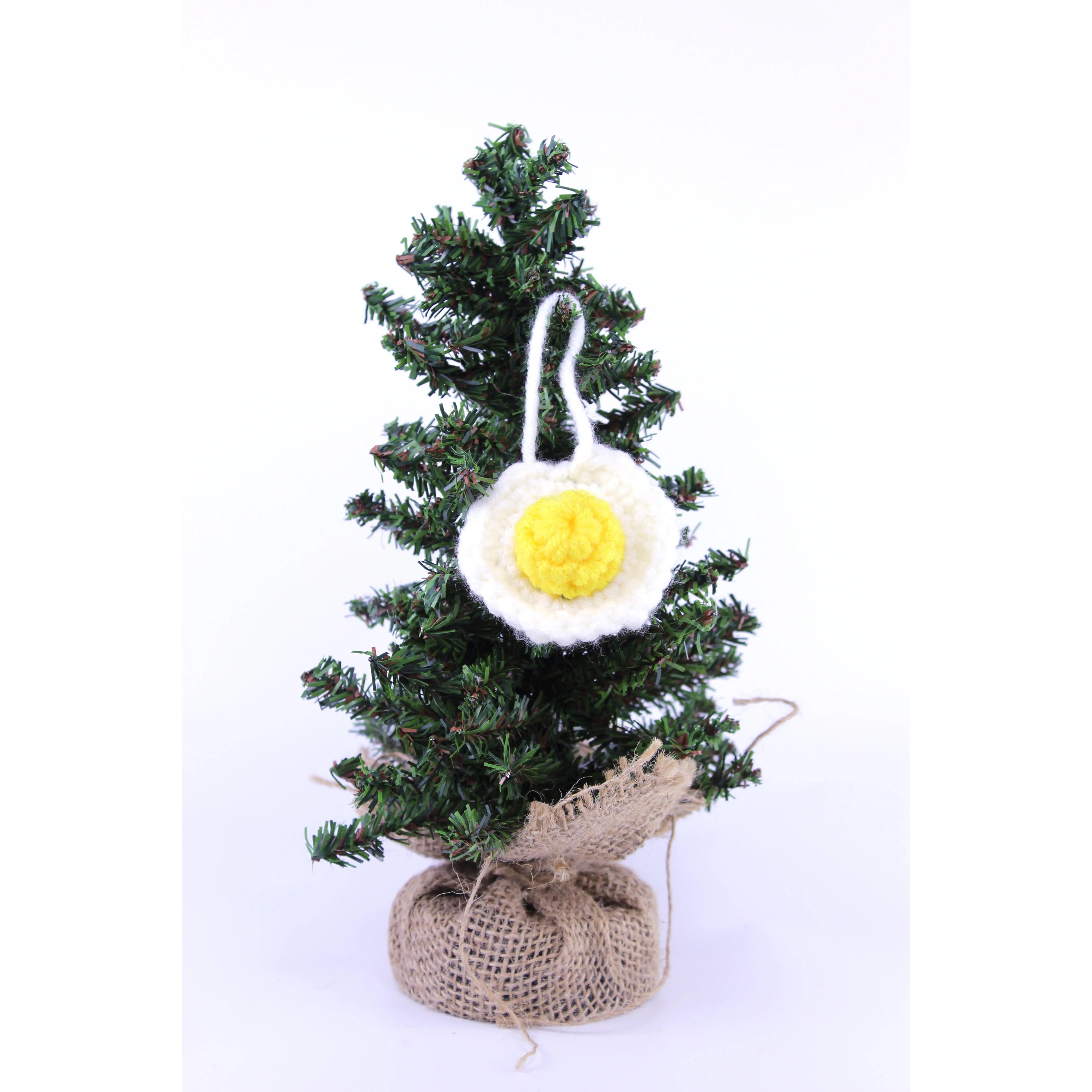 Egg Crochet Ornament