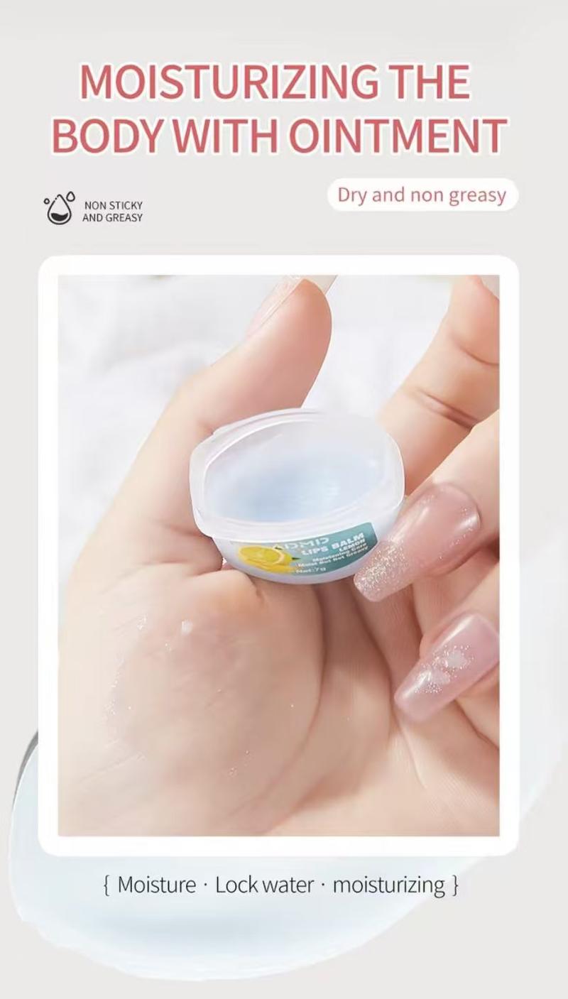 ADMD Fruit Flavored Lip Glosses &Night Balms Colorless Lipsticks MoisturizingNourishing Lip Masks Small Convenient PartySeasonal Gifts