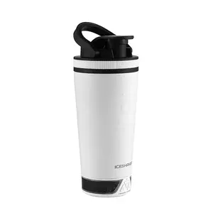 Ice Shaker X Bumpboxx Speaker Bottle - White