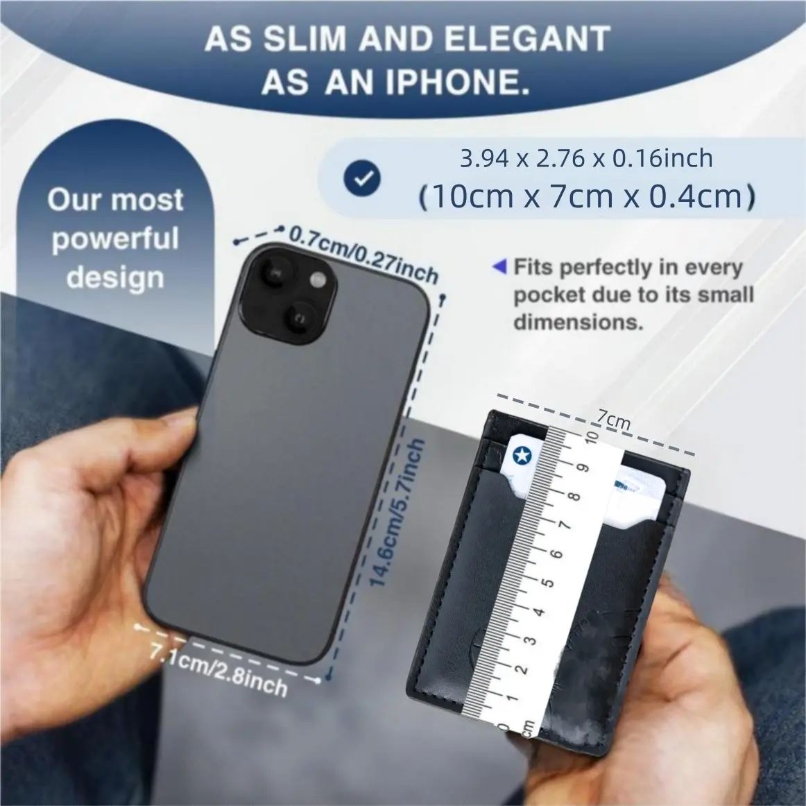 Spider ID Wallet - Slim & Elegant Design - Fits Perfectly in Every Pocket - Ideal for Birthday Valentine's Day Mother's Day Father's Day Anniversary Christmas & Thanksgiving