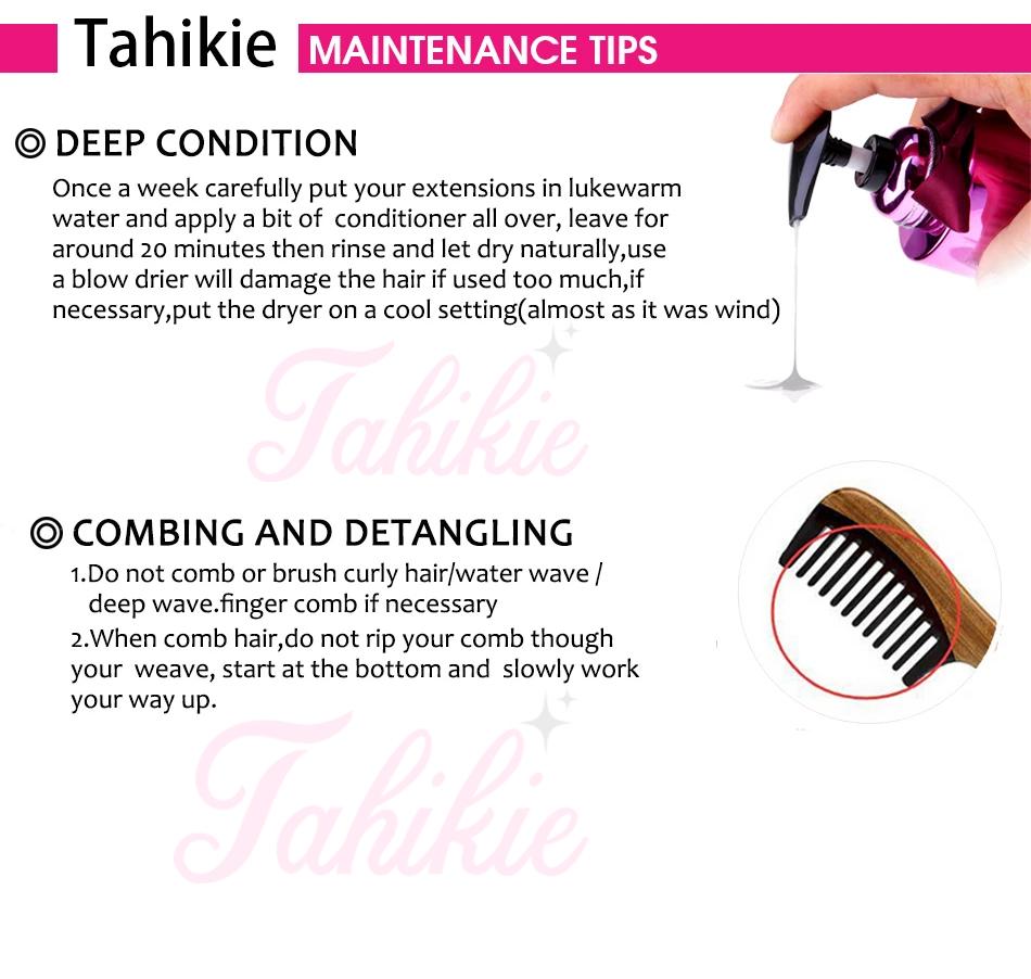 Tahikie 16A 100% Raw Virgin Brazilian Human Hair Bundles Body Wave/ Water Wave/Burmese Curly Bundle Unprocessed Remy Hair Weave Sew In/Quick Weave Viral Hair Bundles