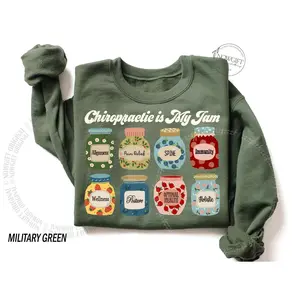 Chiropractor Sweatshirt,  Chiropractic Student Christmas Gift, Chiropractic is My Jam, Chiro Squad