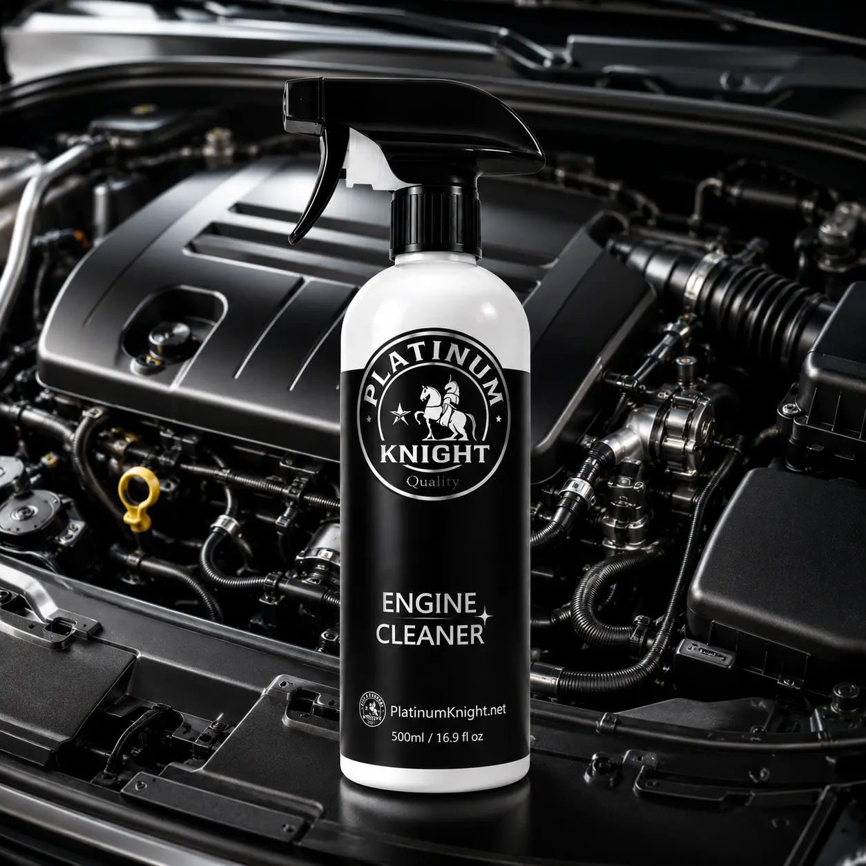 Engine Cleaner & Degreaser Foam Spray 500ml Remove Oil Grease & Road Grime