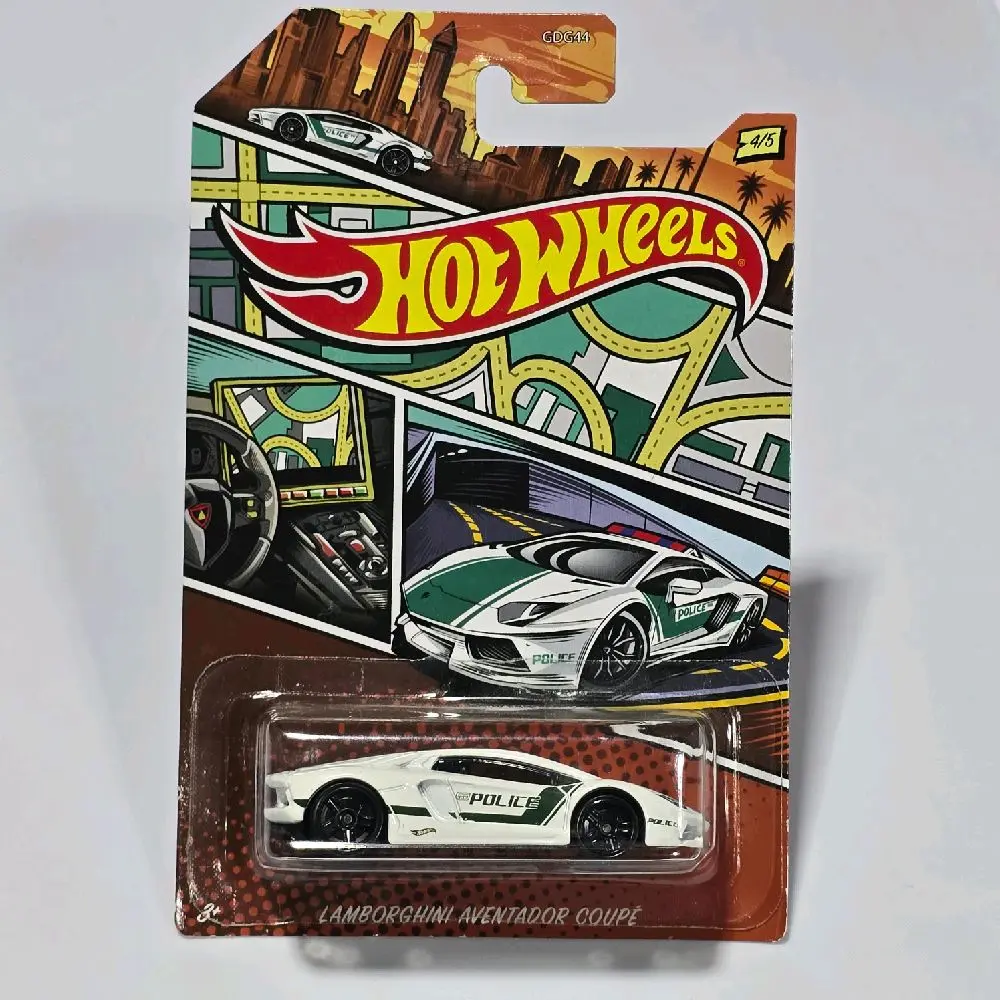2020 Hot Wheels Lamborghini Aventador Coupe Walmart Exclusive Police Series