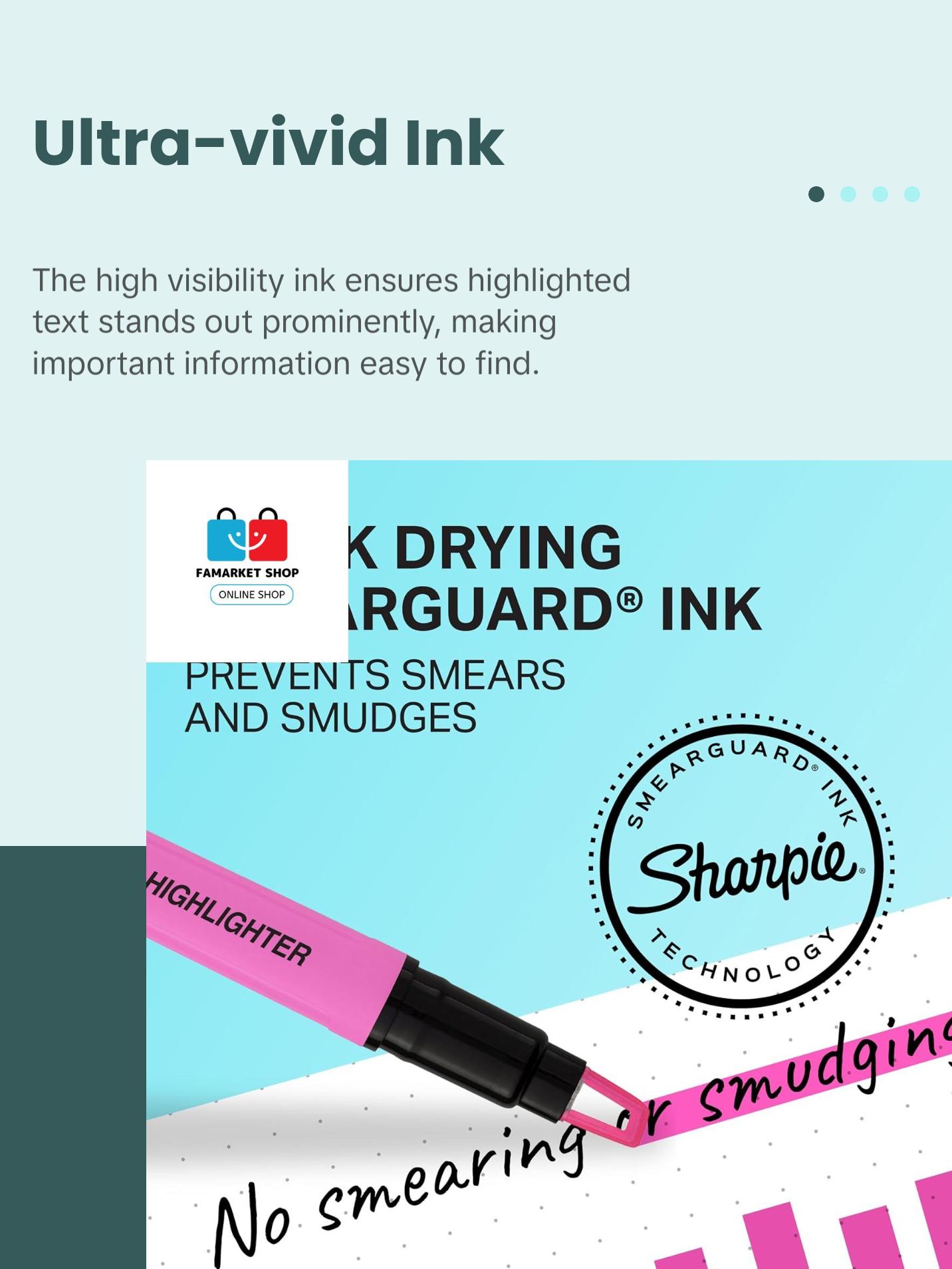 Clear View Highlighter Sticks, Chisel Tip, Assorted Fluorescent, 8 Count No Brand