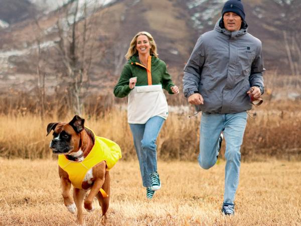 ororo Heated Dog Vest with Battery, Reflective Strips, Adjustable Padded Dog Vest with 4 Heating Zones