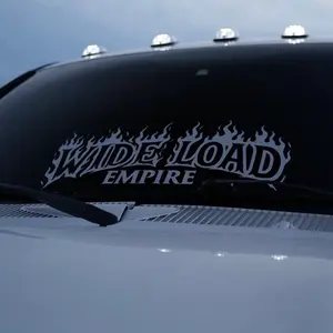 Wide Load Empire Scorched Decal