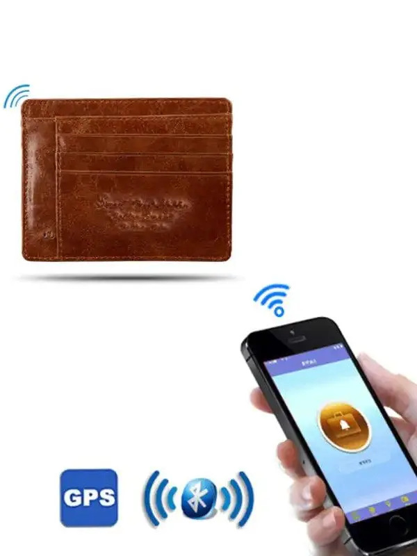 Never Lose Your Wallet Again 🔒 Anti-Theft Bluetooth Smart Wallet