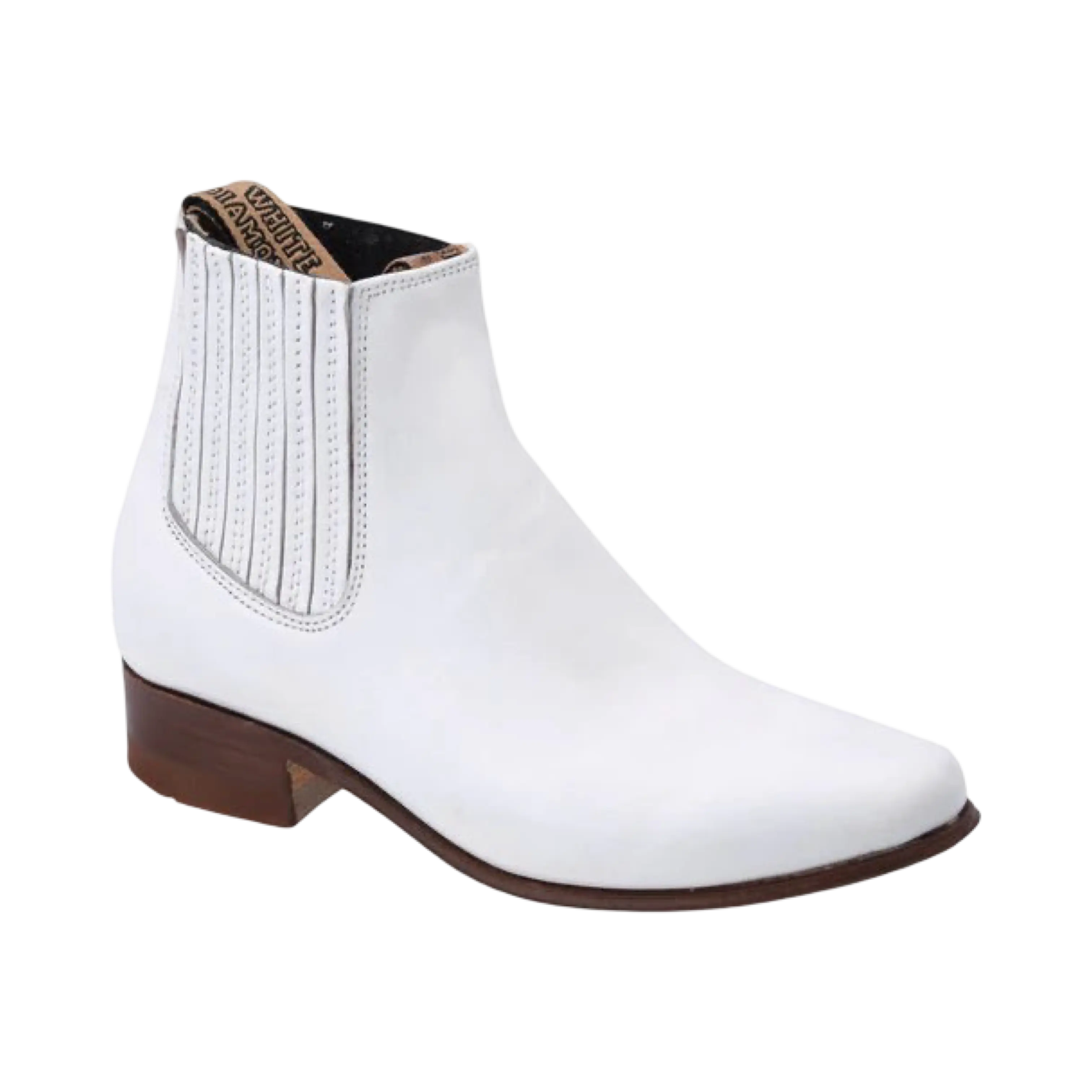Botines Charros para Mujer Blancos – Mexican Boots