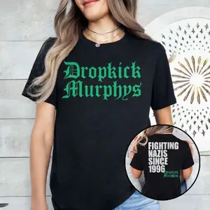 Dropkick Murphys Shirt, Michael Fanone Dropkick Murphys Fighting Nazis Since 1996 Shirt, Fighting Nazis Since 1996 Dropkick Murphys Shirt