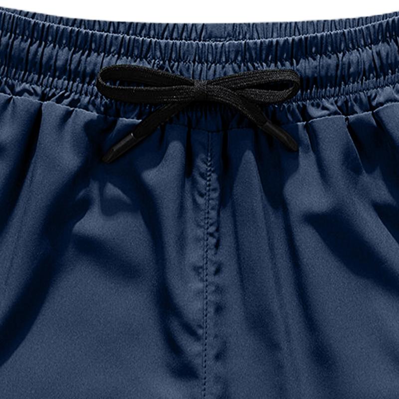 Men's Casual Loose Fit Quick-Dry Athletic Shorts Set of 5, Elastic Waistband and Drawstring Gym Training Shorts, Lightweight Men's Running Shorts, Quick-Dry Stretch Fitness Workout Drawstring Shorts, Breathable Compression Squat Training Shorts, Summer Gy