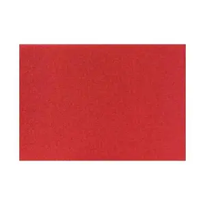Americo Red Buffer Floor Pad, for Light Cleaning and Buffing, Made of 100% Recycled Content, USA Made