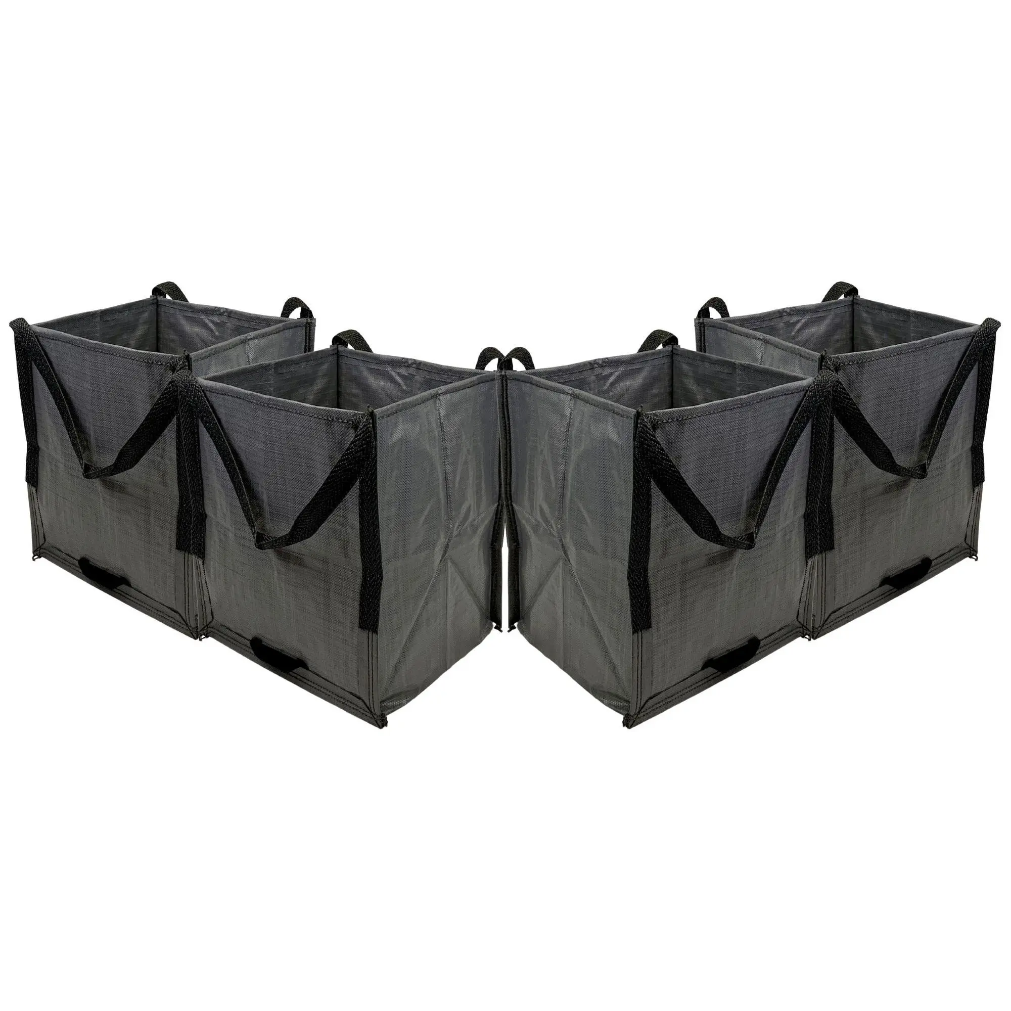 DuraSack Set of (4) 22-Gallon Heavy Duty Home &Yard Totes