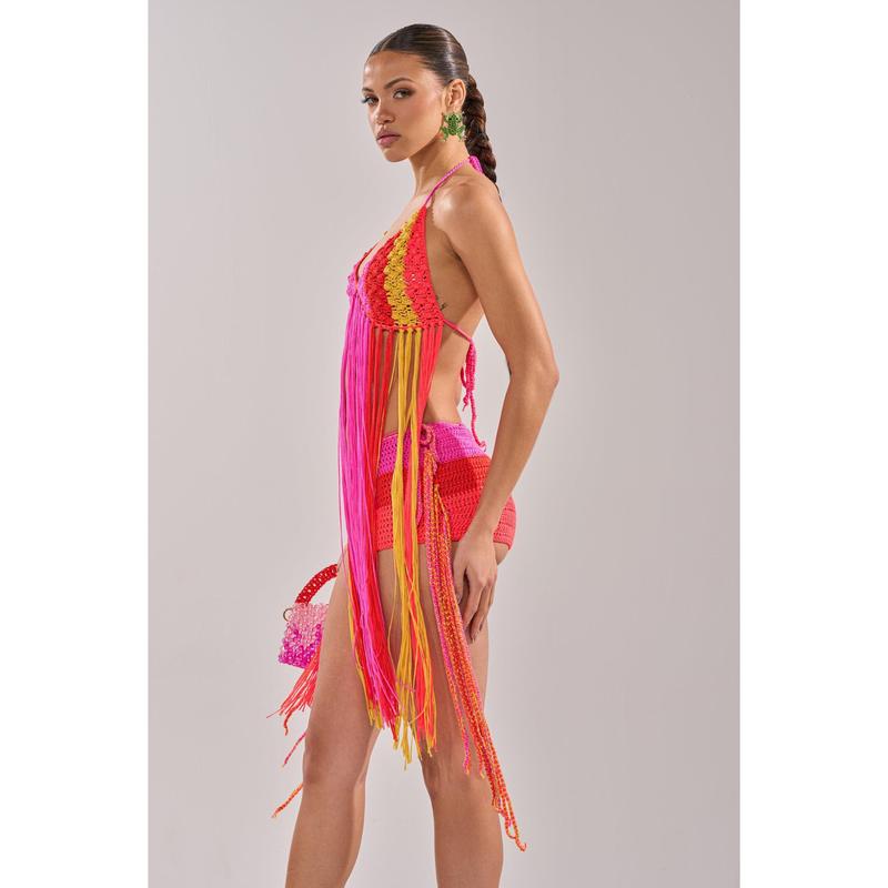 BEACHIN CROCHET BRALETTE