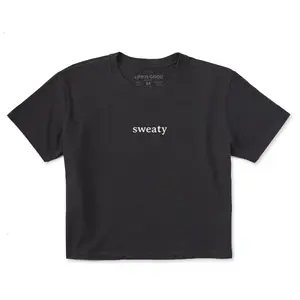 Women's sweaty Short Sleeve Crusher Boxy Tee