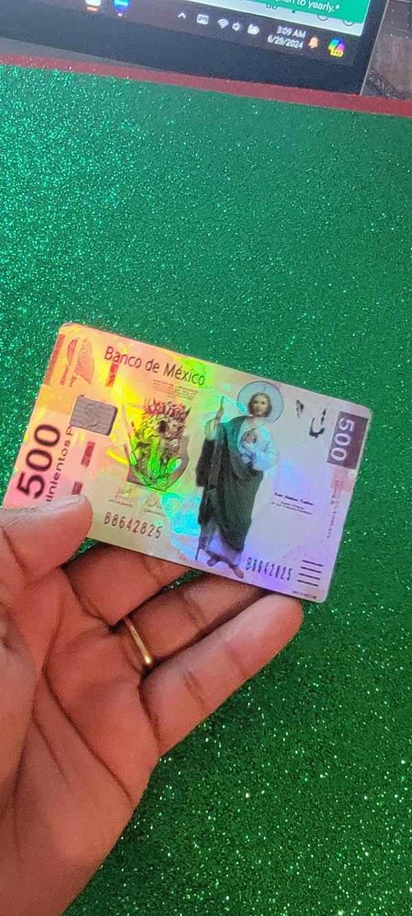 San Judas Tadeo Credit Card Cover - Durable Material for Protection Against Wear and Tear,                                   Protect Your Credit Card with San Judas Credit Card Cover - Lightweight,stylish and Convenient.