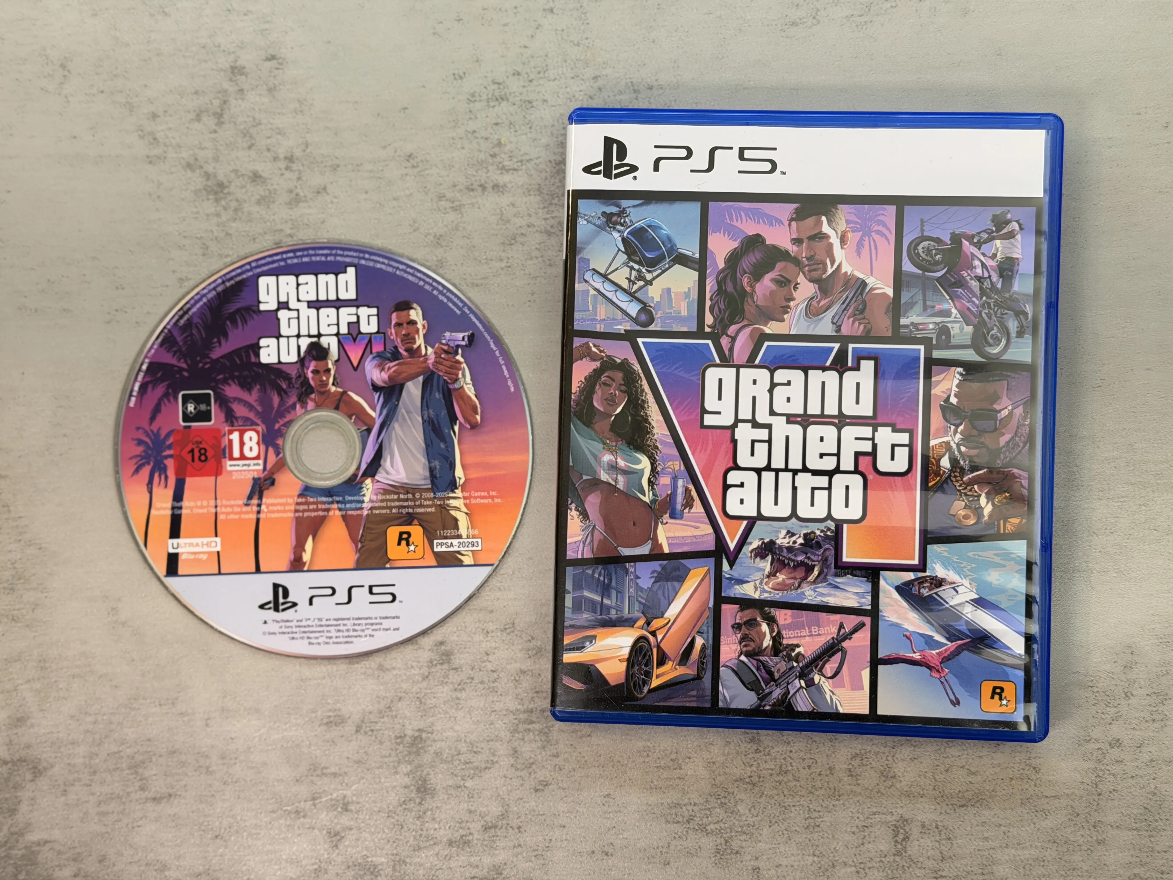 GTA 6 Disc & Collectors Box