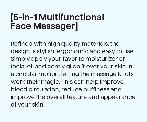 Wavytalk 1909 5 in 1 Face Skin Care Multifunctional Device