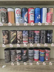 Veteran Clearance 15 Oz 2-1 Can Koozie Custom Sublimation Tumbler #2