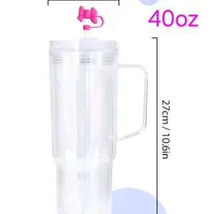 40oz Personalizable Snowglobe Cup with Glitter Lava dry glitter or Mica Powder Options Customizable Design Your Own Cup Live free wrap included NO REFUNDS