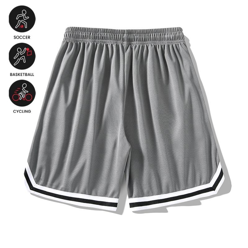 Quick dry breathable men's sports shorts, suitable for running, basketball, marathon training, yoga, and gym workouts