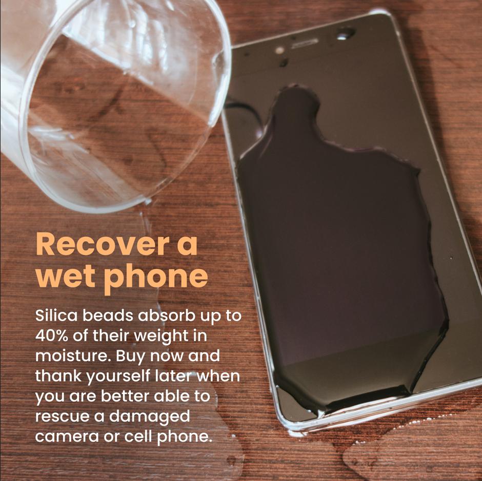 Wallaby 5 gram Silica Gel Desiccant Dehumidifier Packs (500 Packets) Food Safe Pure White - Rechargeable Moisture Absorbers Wallaby 5 gram Silica Gel Desiccant Dehumidifier Packs (500 Packets) Food Safe Pure White - Rechargeable Moisture Absorbers