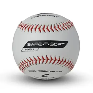 Champro CBB-61 Synthetic Cover Level 1 Safe-T-Soft Baseball - 1 Dozen
