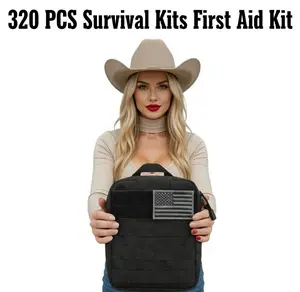 The Ultimate Survival First Aid Kit: Professional Medical Tools for Any Emergency – Hiking, Camping, Hunting, Disaster Response. It can be given as a gift!