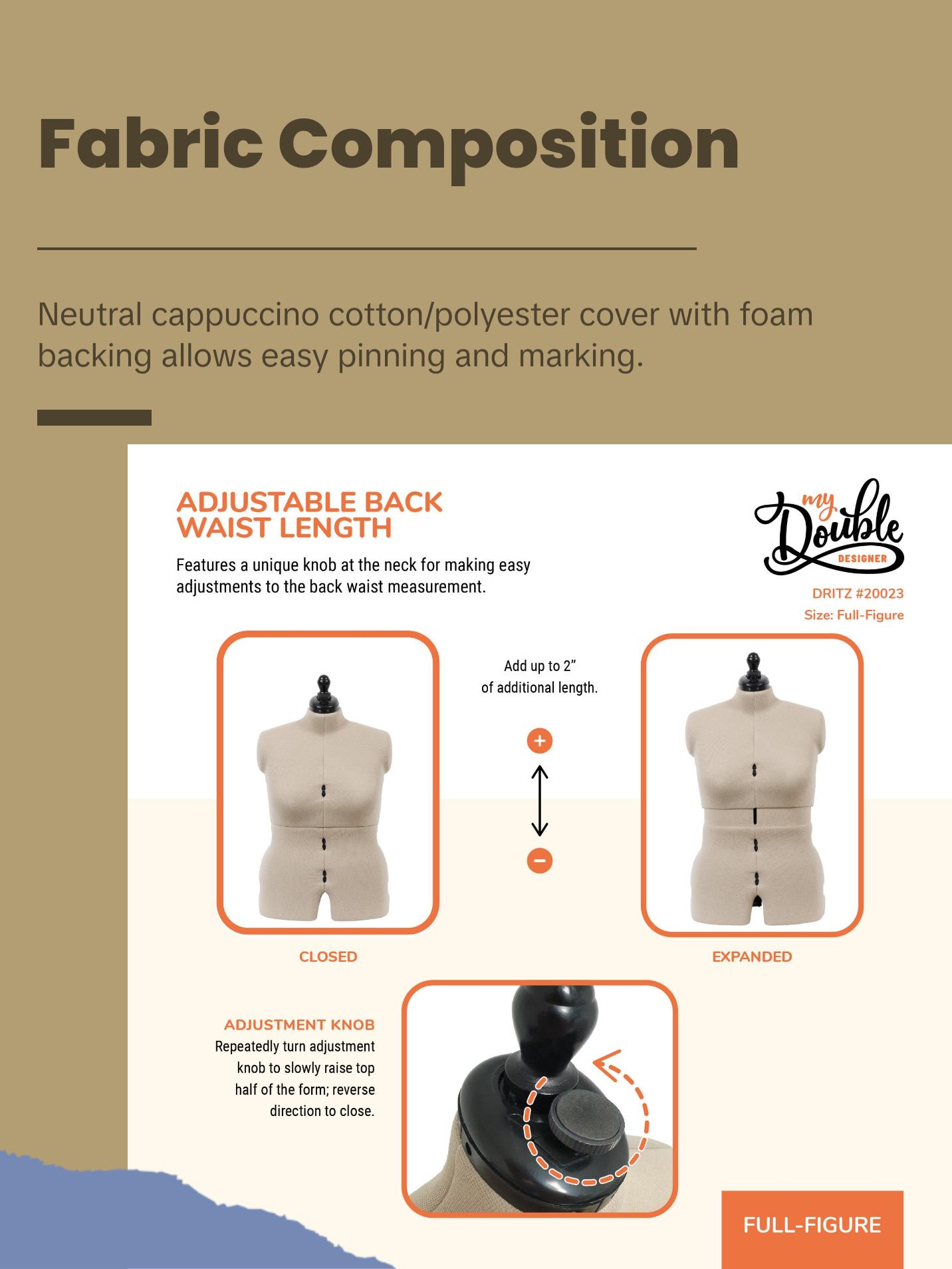 My Double Designer Adjustable Dress Form