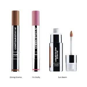 SACHEU Soft Glow STAY-N TRIO - Cheek, Contour & Liquid Glow STAY-N