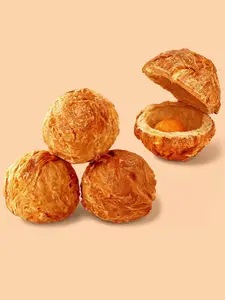 Helety Dog Treats with Egg Yolk, Chicken Duck Flavored Meat Balls, High Protein Dog Dental Sticks Snacks, All Life Stages Dog Treats