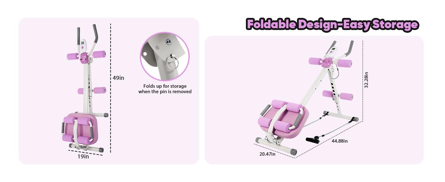 adjustable abdominal exerciser,6 in 1 Ab Trainer Machine,six pack abs trainer,ab coaster machine form,Multi-Functional Adjustable Ab Workout Equipment for Home Gym, Sit Up Exercise and Strength Training