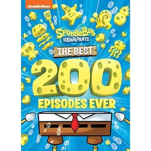 SpongeBob SquarePants: The Best 200 Episodes Ever!  [DVD Video Disc] Boxed Set, Full Frame, Gift Set, Slipsleeve Packaging