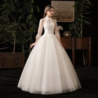 slim fit dress slacks Monica – Princess Wedding Dress Pearl of the Season by Milla Nova | LVA  Bride Chicago main image 1