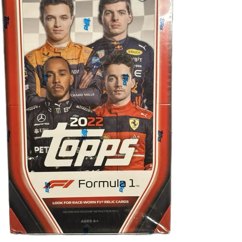 2022 Topps F1 Formula 1 Racing Hobby Box