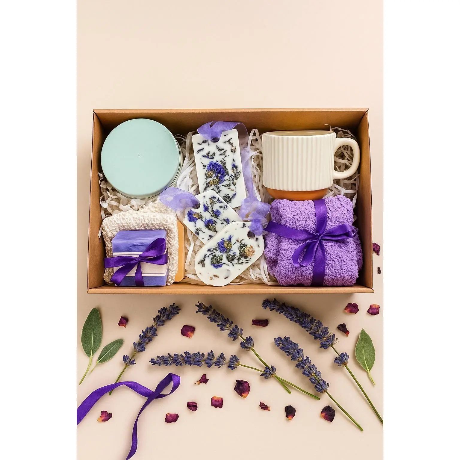🎉 Personalized Birthday Gift Box – Self Care & Cozy Birthday Gift for Her