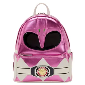 Loungefly Hasbro Power Rangers Pink Ranger Cosplay Mini Backpack Loungefly Hasbro Power Rangers Pink Ranger Cosplay Mini Backpack