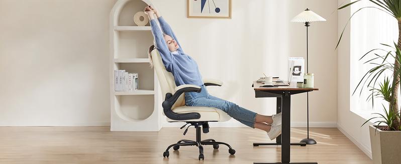 Furnest Indoor Furniture Chairs Computer Gaming Chair, Ergonomic Office Chair Heavy Duty Task Desk Chair with Flip-up Arms, PU Leather, Adjustable Swivel Rolling Chair with Wheels Furnest Indoor Furniture Chairs Computer Gaming Chair, Ergonomic Office Chair Heavy Duty Task Desk Chair with Flip-up Arms, PU Leather, Adjustable Swivel Rolling Chair with Wheels