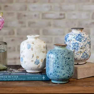 Assorted Printed Vases