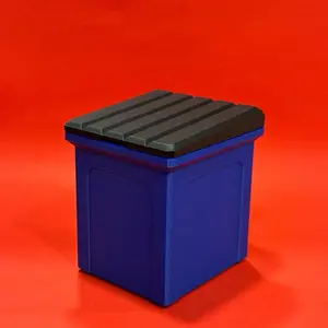 Blue Dumpster Deck Box For Magic The Gathering MTG EDH Commander Custom Deck Box TCG Storage Fits 100 Double Sleeved Tcg Cards