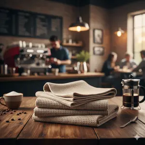 Quick-Dry Waffle Towels (4-Pack) | Super Absorbent & Lightweight for Home, Gym & Travel