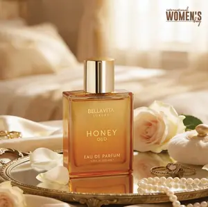 Honey Oud Eau de Parfum | 100ml (3.4 fl oz) | Unisex Fragrance | Notes of Sweet Honey, Bergamot, Oud, and Amber | Birthday Special