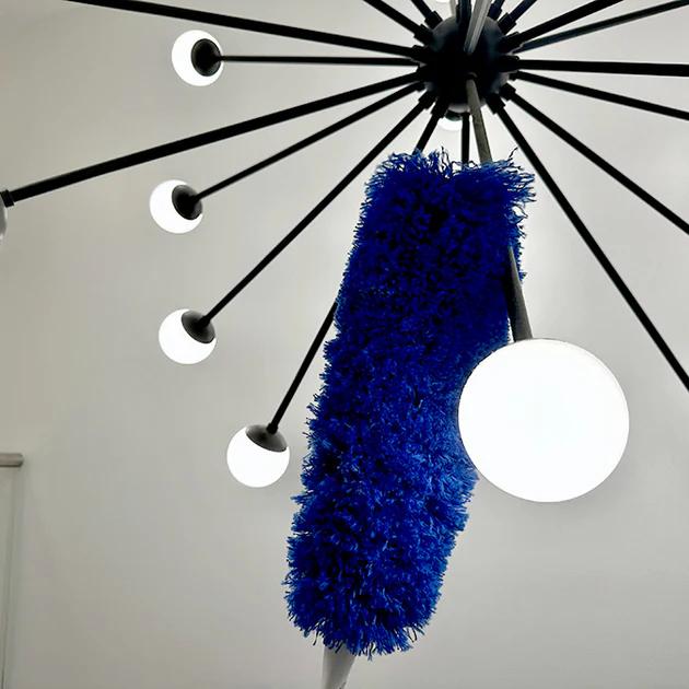 2 Pack of Microfiber Flexible Dusters Kit | from Microfiber Wholesale | Clean Ceiling Fans, Cobwebs, Light Fixtures, Delicate Objects