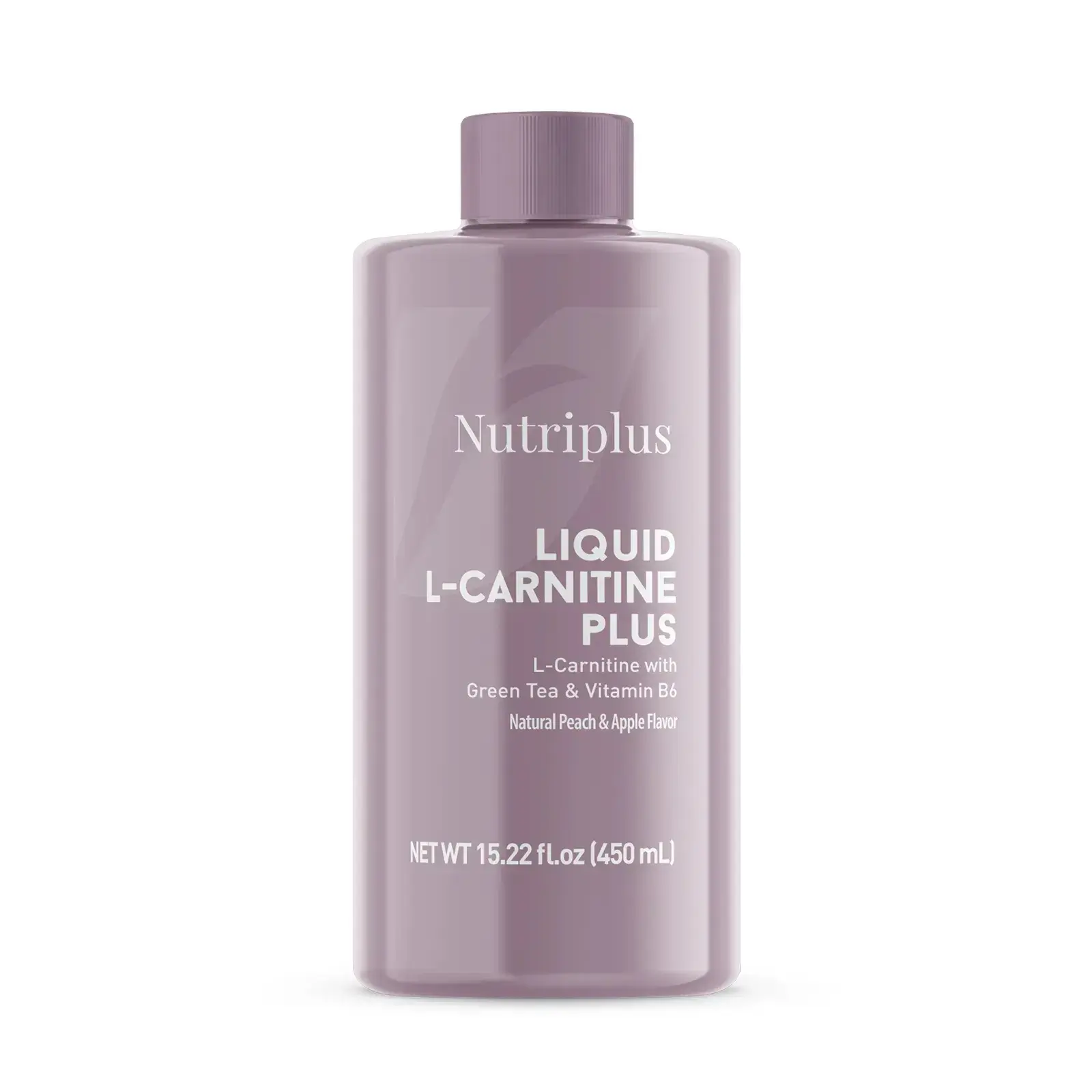Nutriplus L-Carnitine Apple & Peach Supplement with L-Carnitine for Health Benefits and Tasty Flavor Combination