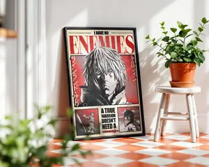 Vinland Saga Anime Poster Minimalist Manga Art Print( Unframed - Print Only )