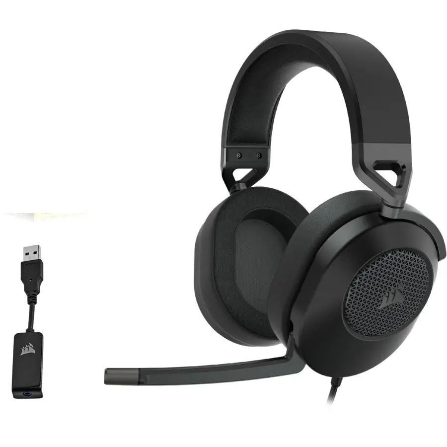 Corsair HS65 SURROUND Wired Gaming Headset Carbon