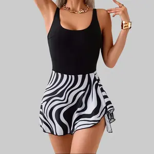 1pc Swimdress Skirt Swimsuit, Sports & Outdoor Swimwear for Women (Model P0334L)