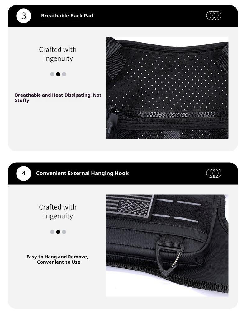 Chest Bag For Men and Women Water Resistant Running Vest Tactical Chest Bag Pack for Sports Outdoor Chest Running Training Bag Backpack with American Flag Patch Chest Bag For Men and Women Water Resistant Running Vest Tactical Chest Bag Pack for Sports Outdoor Chest Running Training Bag Backpack with American Flag Patch