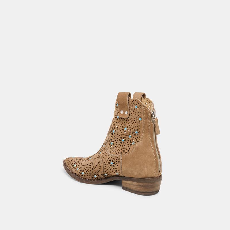 Dolce Vita OAKLY BOOTIES MUSHROOM SUEDE